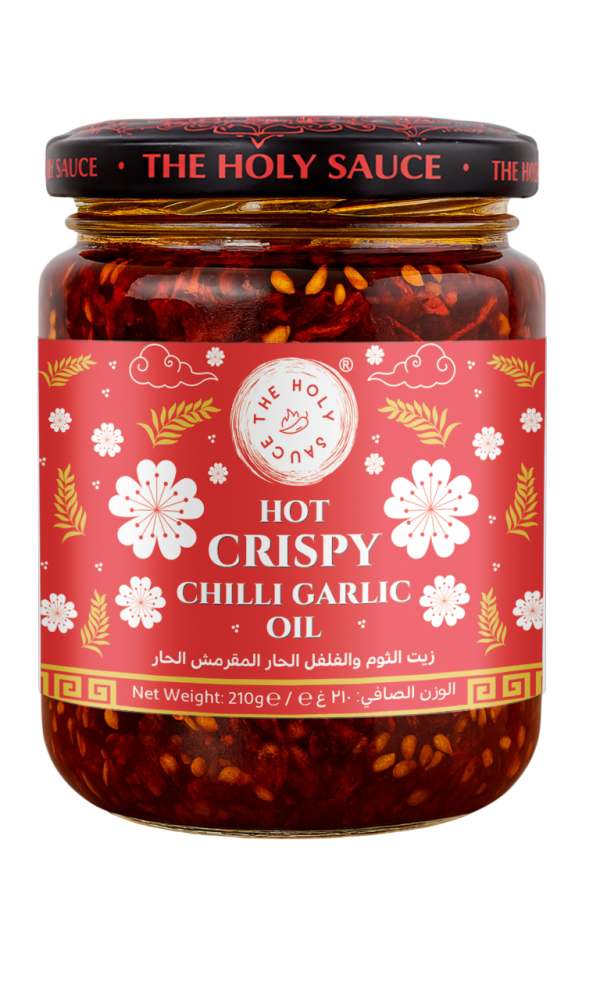 Hot Crispy Chilli Garlic Oil - 210g