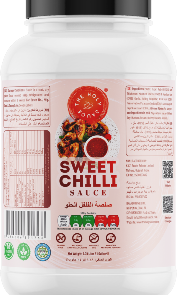 Sweet Chilli Sauce 3.78Ltr